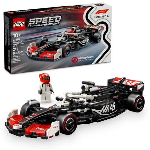 LEGO Speed Champions MoneyGram Haas F1 Team VF-24 Race Car Toys (977250)