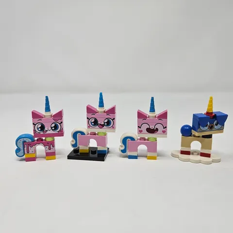 LEGO Unikitty Minifigure Lot of 4