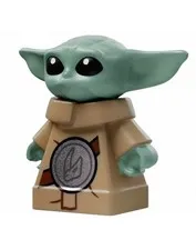 LEGO Star Wars Grogu The Child Baby Yoda Long Robe Beskar Rondel Mudhorn Signet