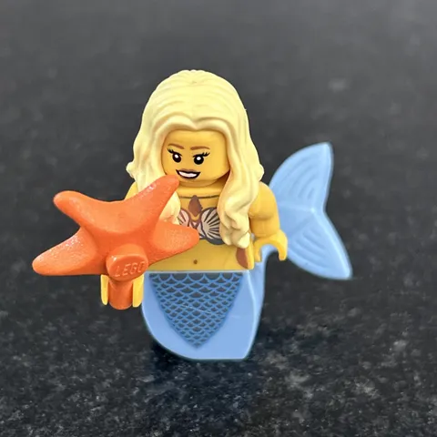 LEGO Collectable Minifigure Series 9 Mermaid (2013) Figure Rare Retired Used