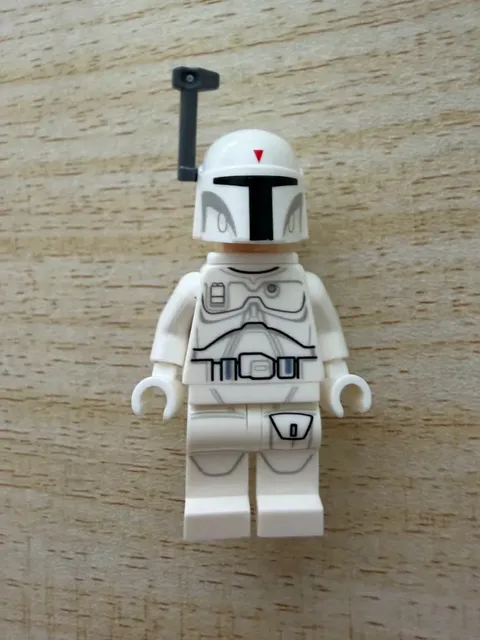 Lego Star Wars White Boba Fett Minfigure sw0631 Fast Shipping！
