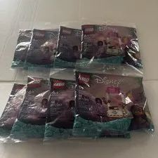 LOT OF 8 LEGO Disney WISH Asha's Welcome Booth 30661 NEW