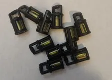 (10) LEGO Dark Grey/Black Lantern Lamps NMT