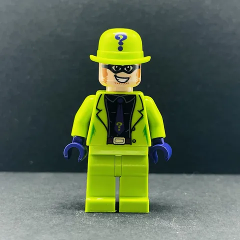 Lego Minifigure The Riddler - Lime Outfit sh0593 Super Heroes