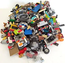 LEGO 5 lbs BULK LOT of bricks parts pieces (b7)