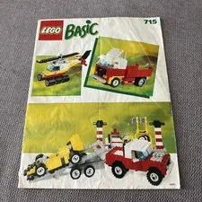 Lego Basic Building Set (715) Instruction Booklet Only