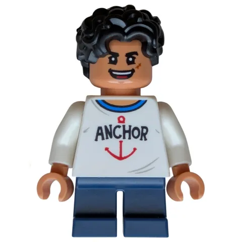 new LEGO One Piece Minifig - Young Monkey D. Luffy