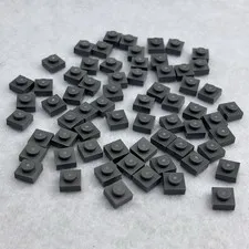 LEGO 3024 Dark Bluish Gray Plate 1 x 1 (x65)