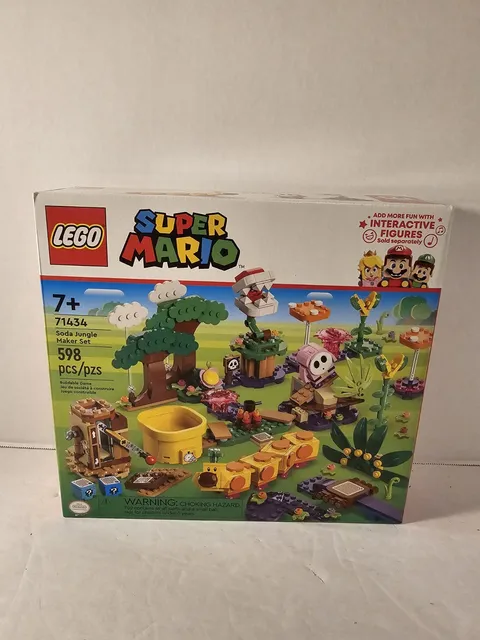 LEGO Super Mario Soda Jungle Maker Set Building Set 71434 NEW RETIRED FS