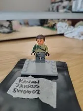 Lego Star Wars Kanan Jarrus Minifigure 75053 Dark Brown Hair