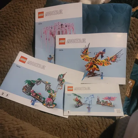 Lego Avatar: Toruk Makto & Tree of Souls Instruction Manuals 75574 - Read Desc.