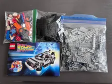LEGO Back to the Future Delorean Time Machine 21103 (Complete) Cuusoo Ideas
