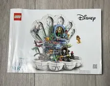 Lego 43225 Disney Little Mermaid Royal Clam Shell Instruction Manual