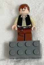 LEGO, Star Wars Han Solo Minifigure or Minifig Magnet, 1.5 x 2 Inches