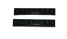2 Lego® TRAIN Railway 9V 12V RC Slide Guide Rail 8x1 BLACK