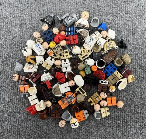 LEGO Star Wars Minifigure Legs Torso Lot of 116 Parts Good No Cracks