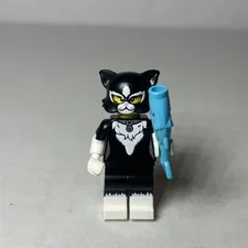 Lego Black Cat Costume Girl Minifigure Collectible Series 18 Fish Mini Figure