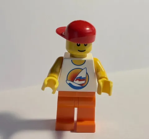 Lego Minifigure Boy (from retired set Mindstorms NXT education 2006-2012)