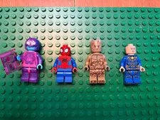 Lego Marvel Minifgures Lot- Groot Sh0743, Margo Kess Colspi09, Ikaris Sh0764
