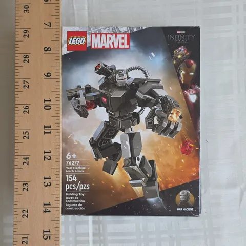LEGO Marvel 76277 War Machine Mech Armor Mechs Set 154 pcs Brick Separator
