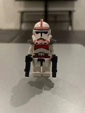 Lego Star Wars Shock Trooper 2007 Arc Trooper Fives Pauldron And White Kama