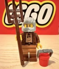 Lego Farmer Minifigure With Accessories 