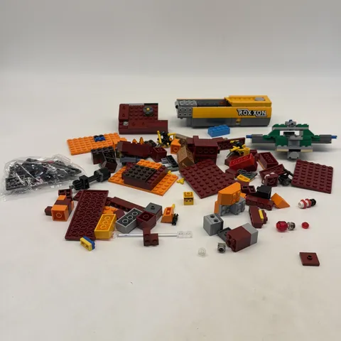 Lego Super Hero Trucker & Lego Minecraft Incomplete Lot! 