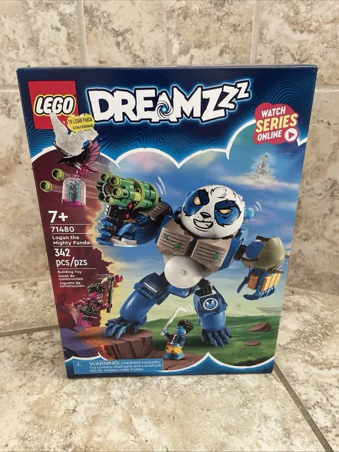 LEGO DREAMZzz 71480 Logan the Mighty Panda 2-in-1 Set 342 Pcs New Factory Sealed
