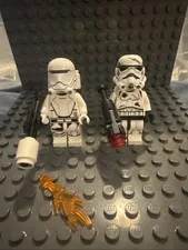 LEGO Star Wars Heavy Trooper Lot of 2- sw0691 Jumptrooper sw0666 Flametrooper