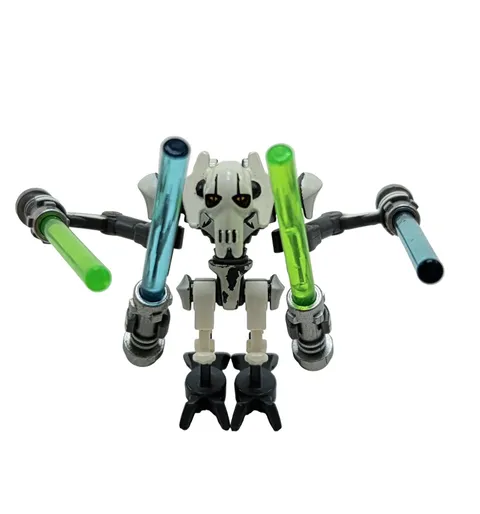 LEGO General Grievous sw0515 Minifigure Star Wars 2008 Lightsabers Poseable