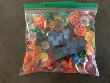 Lego Transparent Translucent Part Lot C1