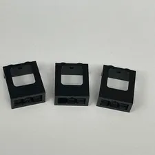 Lego 60032 Black Replacement Parts Pieces Lot of 3