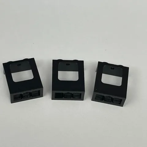 Lego 60032 Black Replacement Parts Pieces Lot of 3