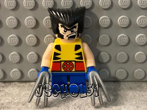 LEGO Marvel X-Men Wolverine Minifigure (sh0364) - from Mighty Micros Set 76073