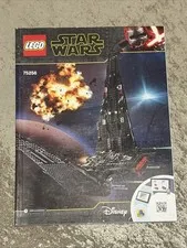 LEGO 75256 Star Wars Kylo Ren’s Shuttle Instruction Manual Only