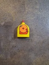 Lego Duplo - Vintage School Bell Replacement Piece  1980 Bell Works!
