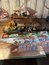 LEGO Star Wars: Jabba's Sail Barge  (75020) + Sarlac Pit Good Condition No Box!