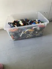 LEGO Bulk Lot Mixed Loose Bricks & Pieces Parts Multicolor Bucket/Tub