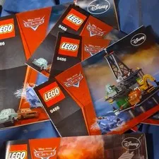 LEGO Disney Pixar Cars 2 Instruction Manual Booklets for sets 9486 & 9484