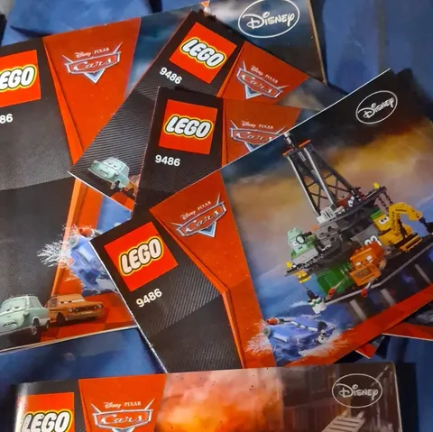 LEGO Disney Pixar Cars 2 Instruction Manual Booklets for sets 9486 & 9484