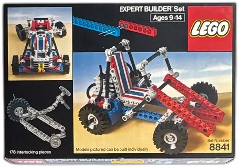 LEGO Expert Builder 8841 Go-Kart 1983 Complete Vintage Set Boxed