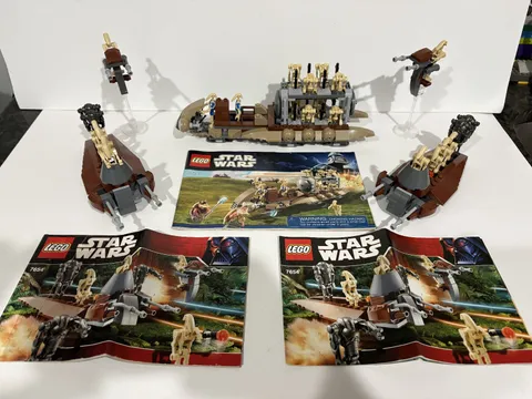 LEGO Star Wars 7654 7929 Ultimate Droids Battle Pack & Naboo Battle Lot