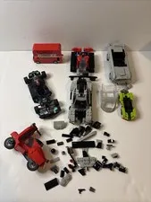 Lego Vehicle Lot 42148-40220-40517-76909-30434 Incomplete