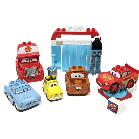 LEGO DUPLO Cars Lot McQueen Tow Mater Mack Luigi Finn McMissile & Accessories