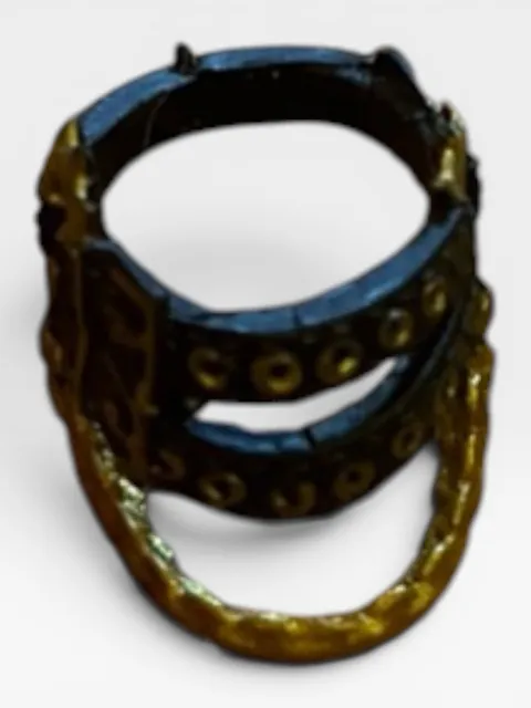 Barbie LOL OMG Doll Black Gold Chocker Necklace Skipper Stacie Chelsea Bratz