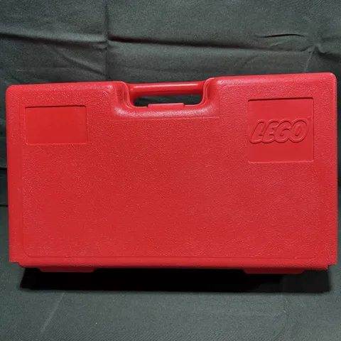 LEGO Red Storage Box Carrying Case - Holder Container - 1980 Vintage 80s - Clean
