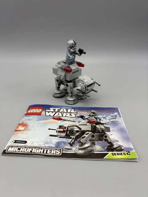 Lego Star Wars 75075 At-At Microfighter Series 2  100% Comp Assembled w/Manual
