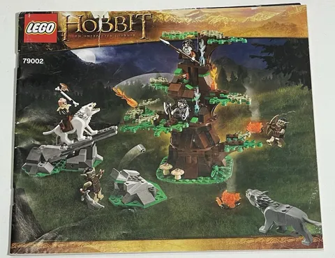 LEGO® The Hobbit Attack of the Wargs 2012 Instruction Manual for Set 79002