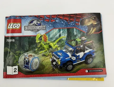 Jurassic World 75916 Booklet #2 Lego Instruction l Manual Only