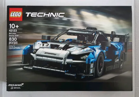 LEGO TECHNIC 42123 McLaren Senna GTR Retired Set Brand New In Sealed Box